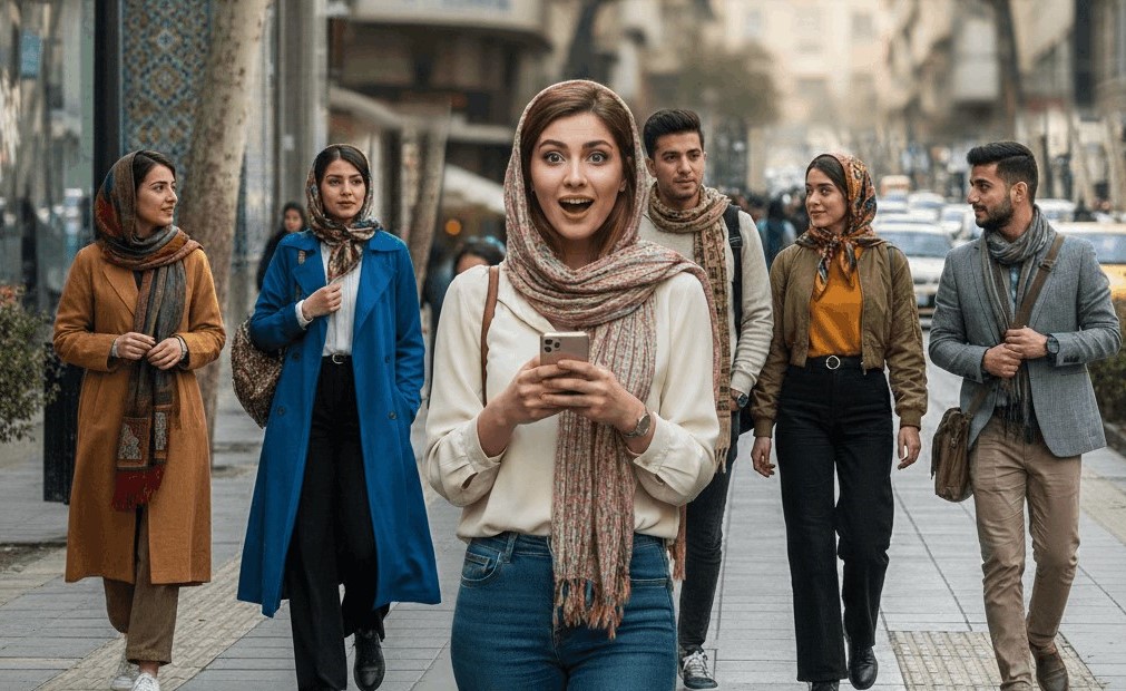 A first-time traveler exploring Iran’s iconic sights, including historic architecture, vibrant bazaars, and cultural landmarks—capturing the essence of what visitors need to know before their trip.
