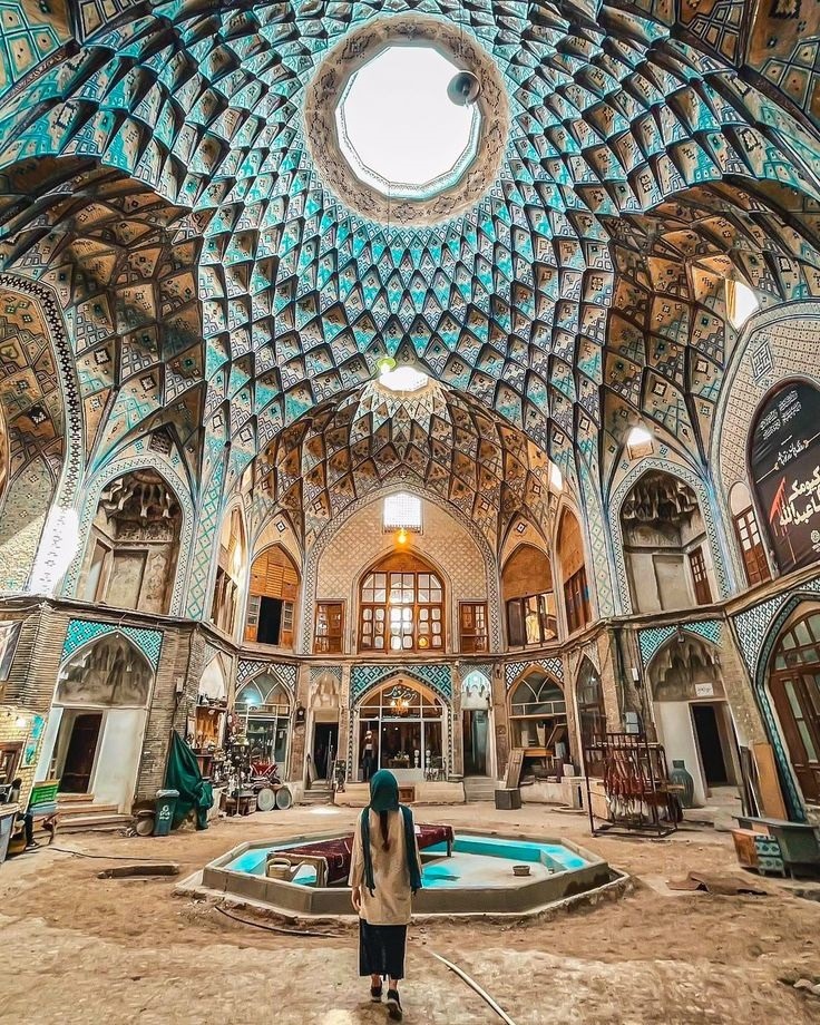 bazaar, Kashan. must-visit city